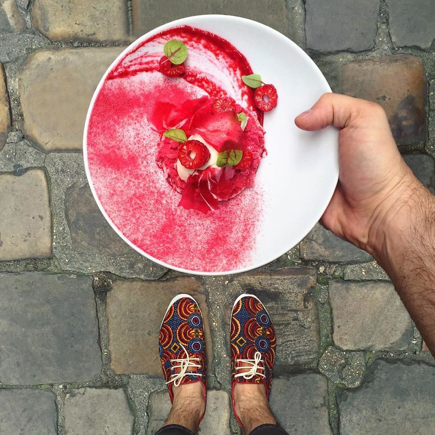 Paris Craziest Desserts For The Season Matched With Men Shoes