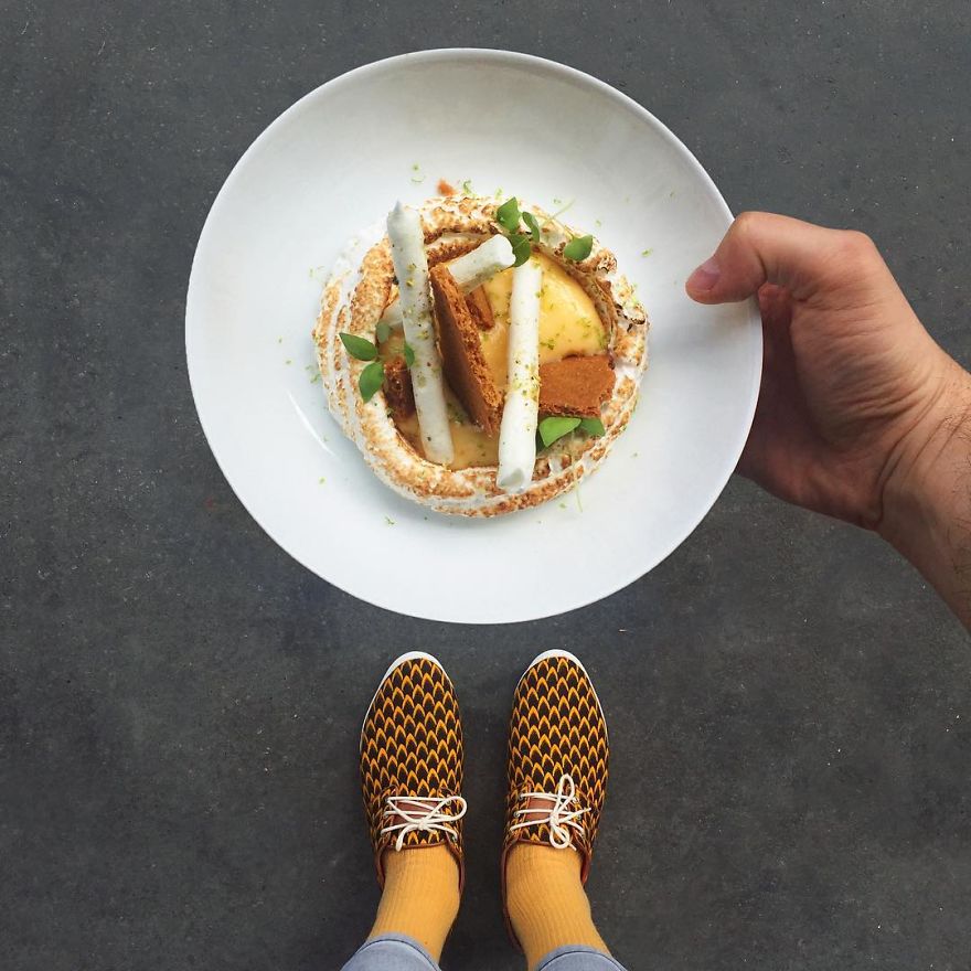 Paris Craziest Desserts For The Season Matched With Men Shoes