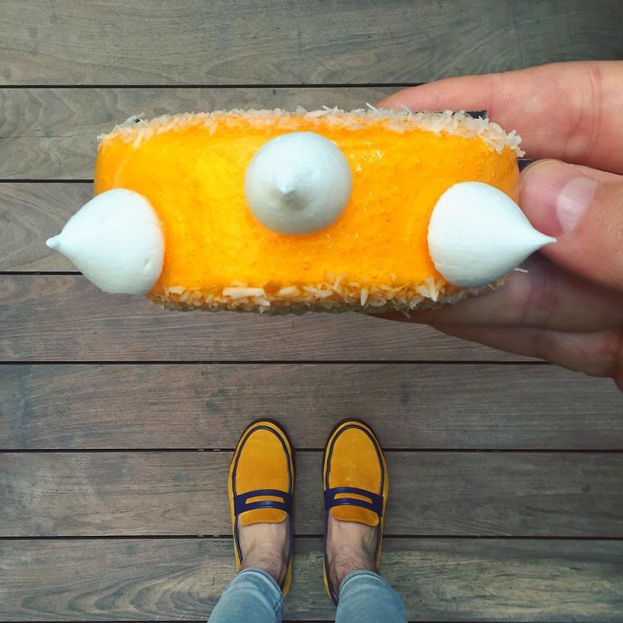 Paris Craziest Desserts For The Season Matched With Men Shoes