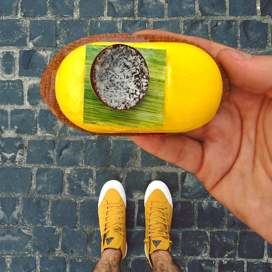 Paris Craziest Desserts For The Season Matched With Men Shoes