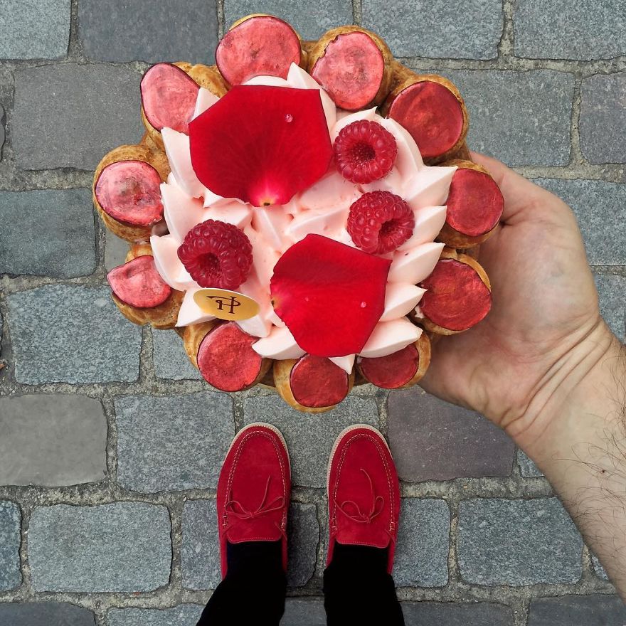 Paris Craziest Desserts For The Season Matched With Men Shoes