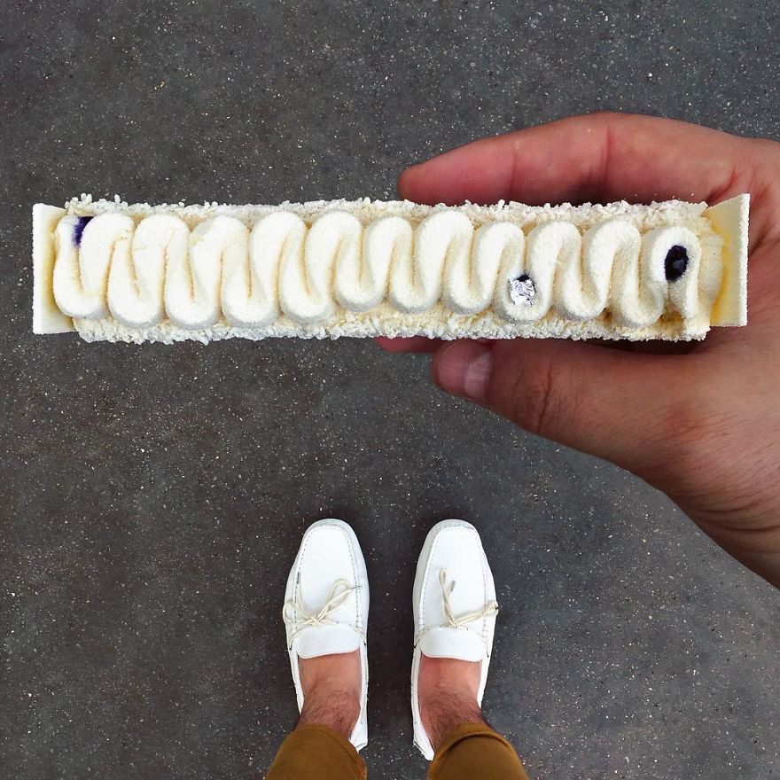 Paris Craziest Desserts For The Season Matched With Men Shoes