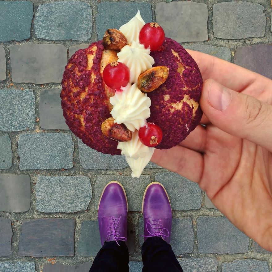 Paris Craziest Desserts For The Season Matched With Men Shoes
