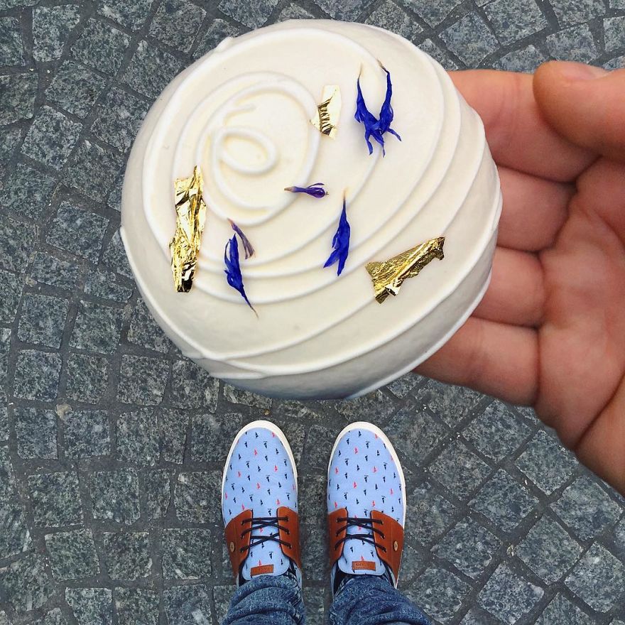 Paris Craziest Desserts For The Season Matched With Men Shoes
