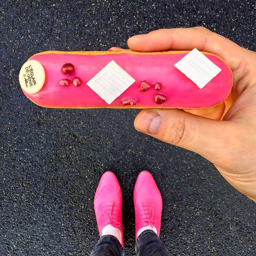 Paris Craziest Desserts For The Season Matched With Men Shoes