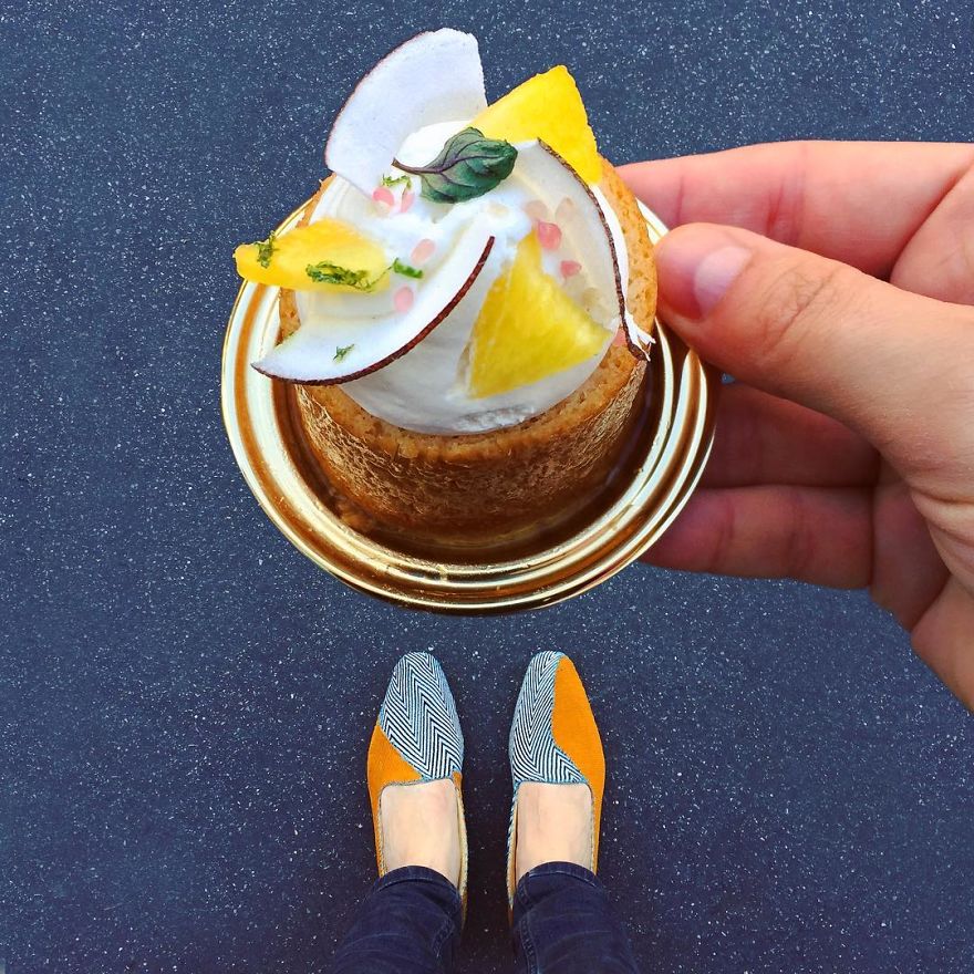 Paris Craziest Desserts For The Season Matched With Men Shoes