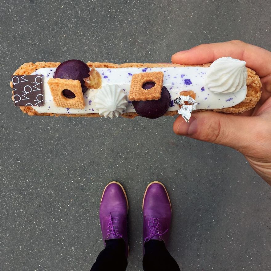 Paris Craziest Desserts For The Season Matched With Men Shoes