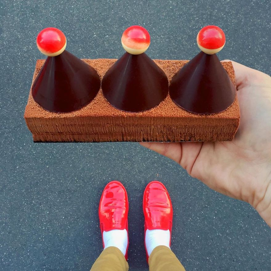 Paris Craziest Desserts For The Season Matched With Men Shoes