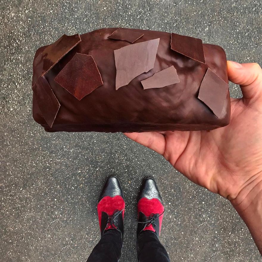 Paris Craziest Desserts For The Season Matched With Men Shoes