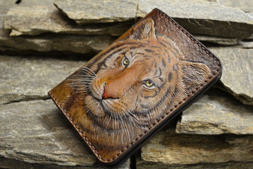 We Made This Passport Cover With A Tiger On It We Made This Passport Cover With A Tiger On It