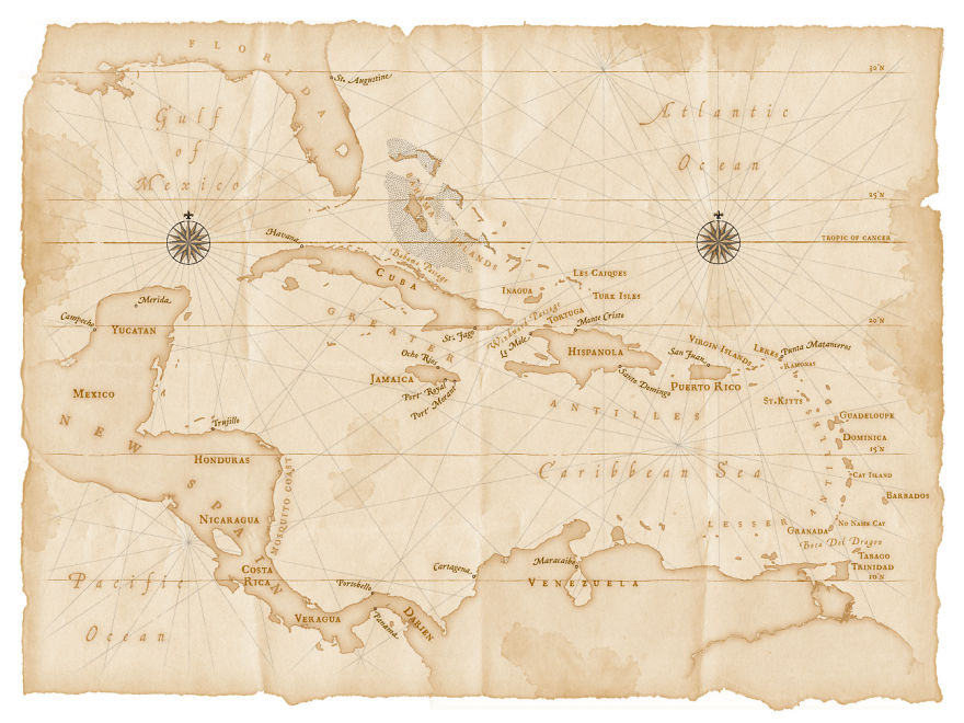 I Design Maps To Look Like They Are From Different Time Periods I Design Maps To Look Like They Are From Different Time Periods