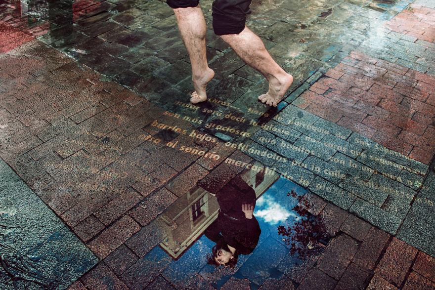 Surrealist Dancers In Madrid