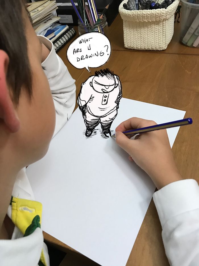 I Bring My Cartoon World To Reality