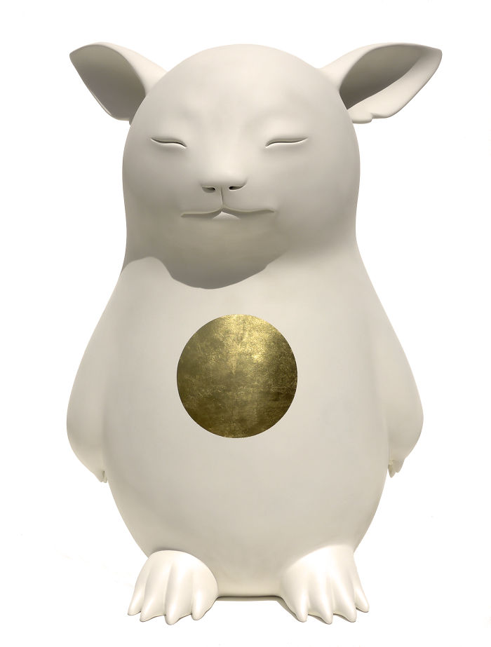 I Create Animal Sculptures From Resin Inspired By Miyazaki Creatures