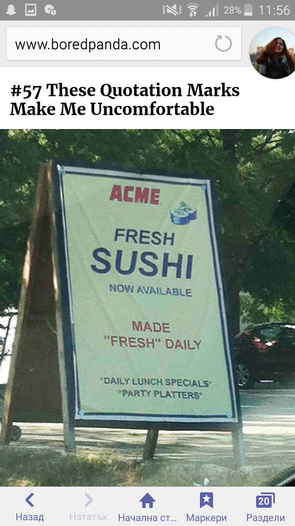 The Fact That It Says "question Marks" Instead Of "quotes" Bothers Me So Much