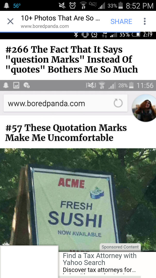 I Think You Need To Go Get Glasses...