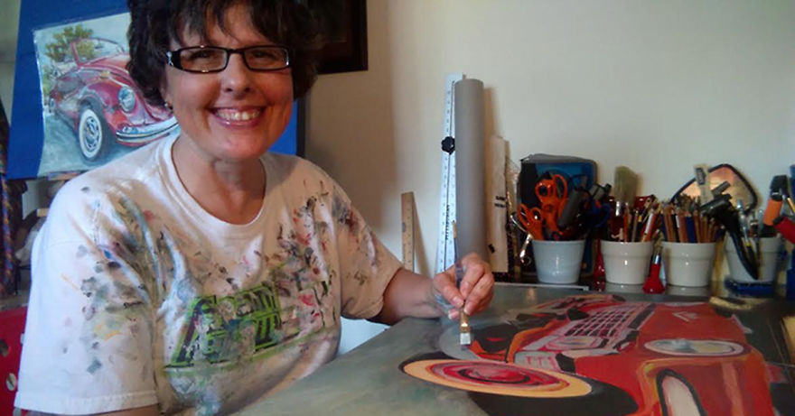 I Followed My Dreams And Started Painter's Career In My 40's