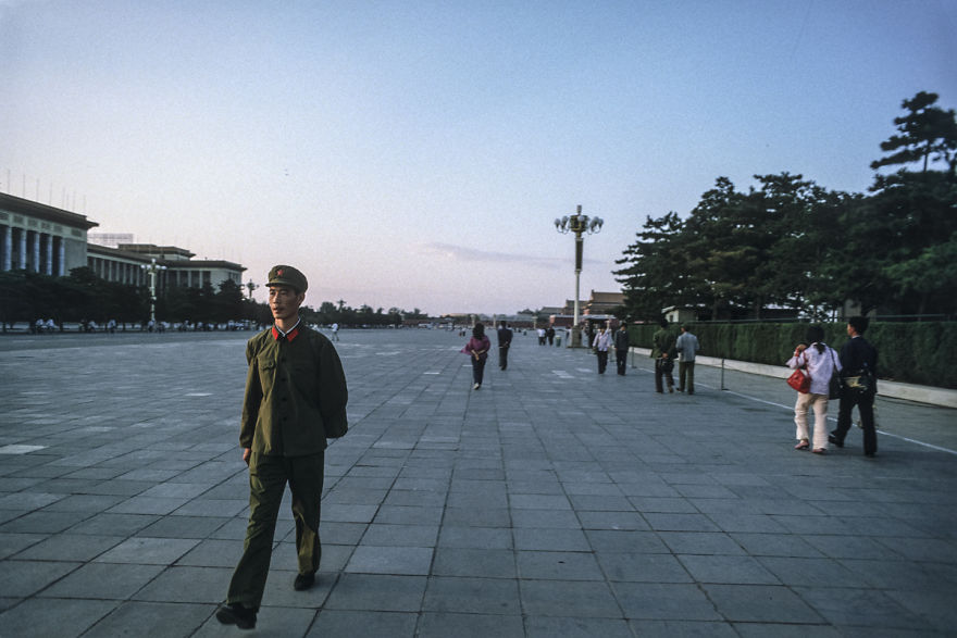 West Side Of Tiananmen Square, Beijing, 1984