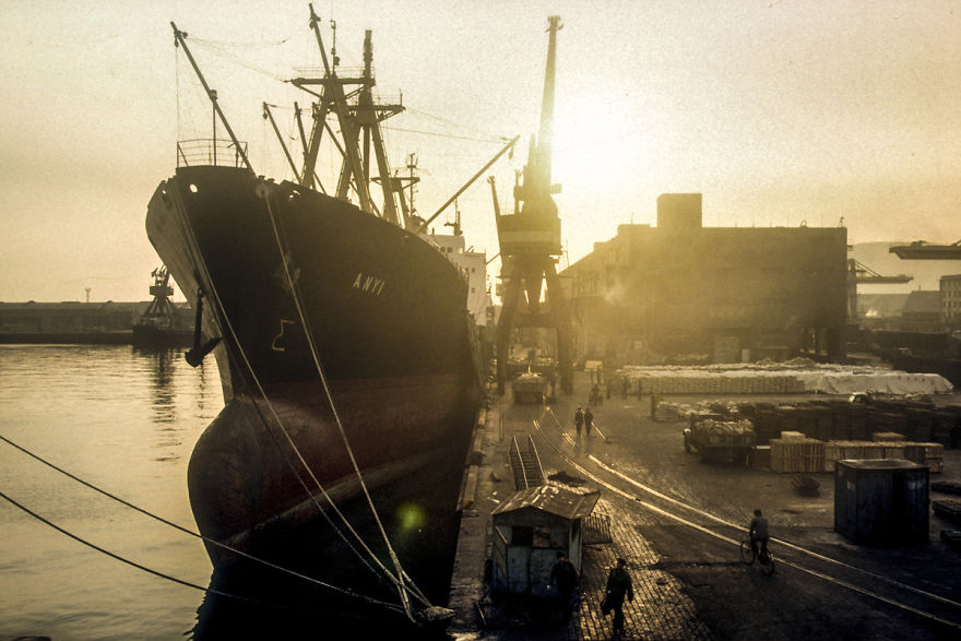 Port Of Dalian, Dalian, 1985