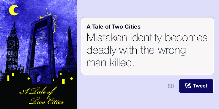 America’s Best Novels In 140 Characters Or Less