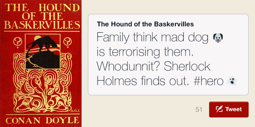 America’s Best Novels In 140 Characters Or Less