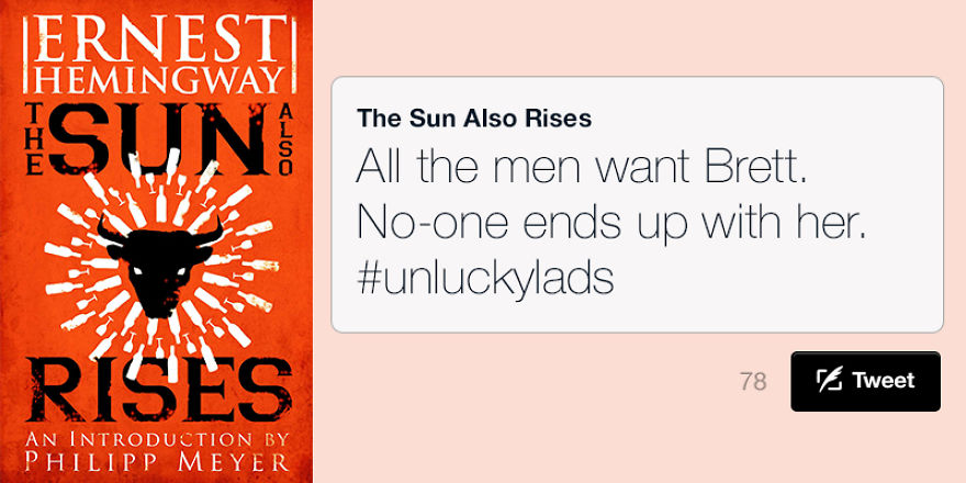 America’s Best Novels In 140 Characters Or Less