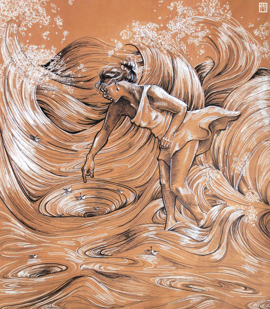 I Portrayed My Best Friend's Emotions By Drawing Them