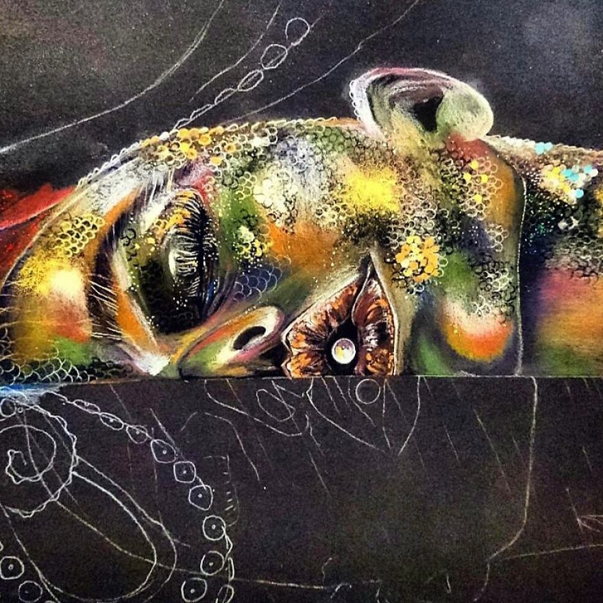 'the Water Goddess' Work In Progress