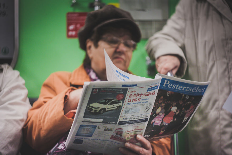 The Colorful Boredom Of The Budapest Metro