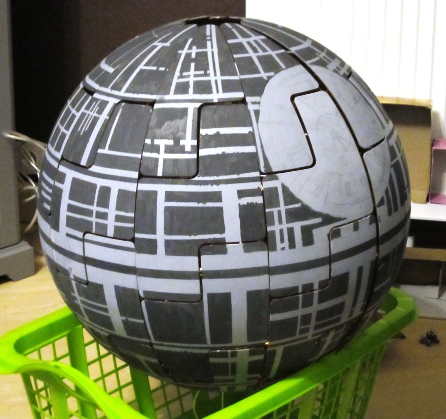 I Turned IKEA Lamp Into A Death Star I Turned IKEA Lamp Into A Death Star