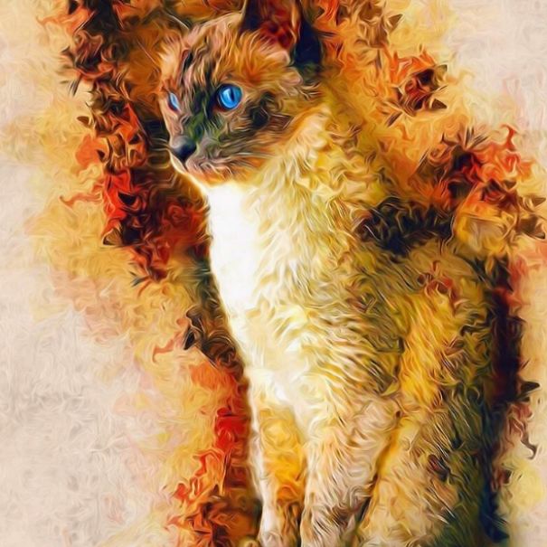 These Fantastic Cat Portraits Are Masterpieces Of Digital Art These Fantastic Cat Portraits Are Masterpieces Of Digital Art