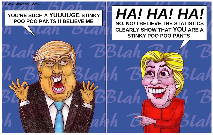 On Inauguration Day This Scottish Cartoonist Post All Of His Cartoons On The American Election Process And The Likely Outcome Once Trump Takes Office.....and Its Hilarious!!!