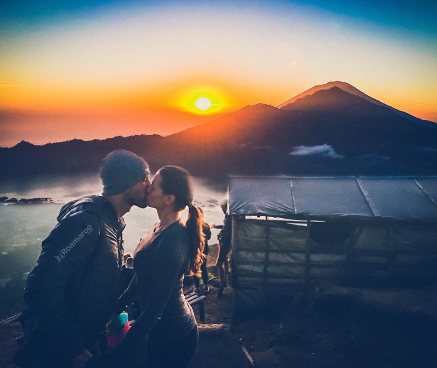 Mt Batur Volcano, Indonesia