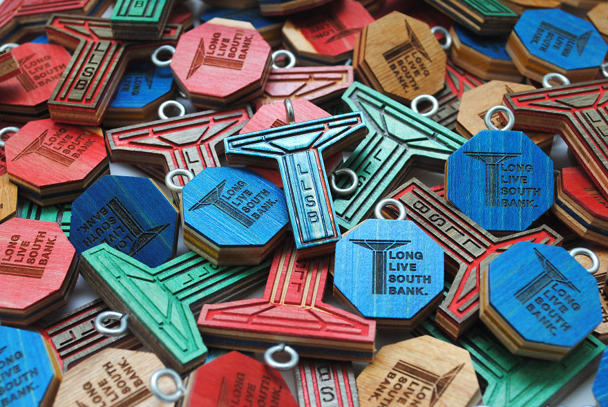 Keychains Out Of Recycled Skateboards