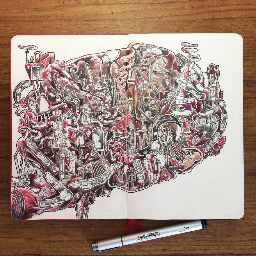 I Always Think That Brain Has Beautiful Architectural Quality