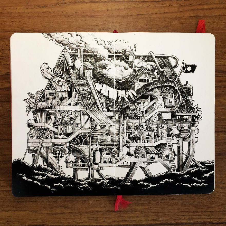 My Childhood Neighborhood Reimagined