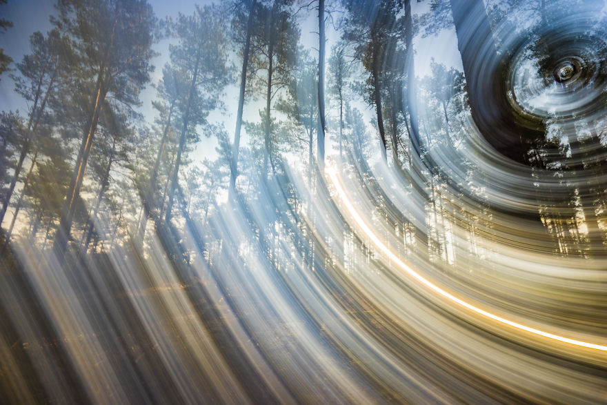 I Created In Camera Rotations To Put A Different Spin On Things!