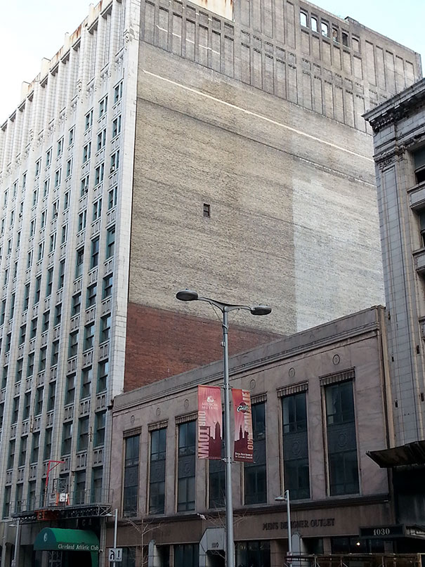 This Single Window On The Side Of A Building