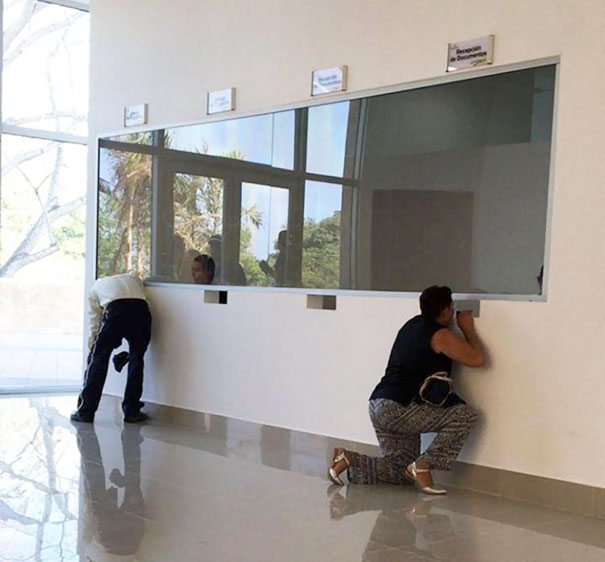 This Window Design Forces You To Crouch To Be Heard