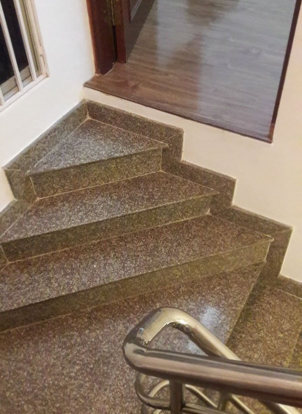 The Stairs Leading To This Bedroom