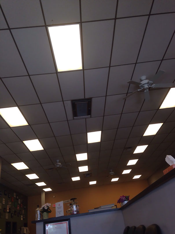 The Light Placement At My Girlfriend's Physical Therapist