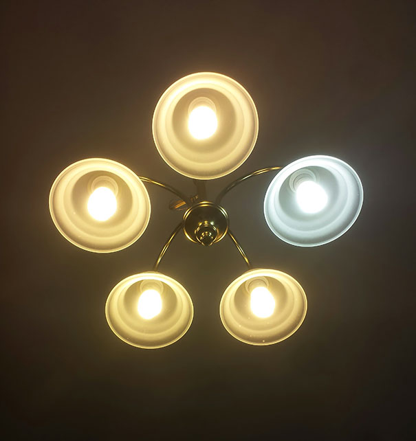 My Roommate Changed The Lightbulb. He Said He Didn't Notice A Difference