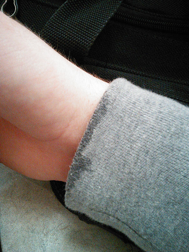 Washing Your Hands With A Sweater On