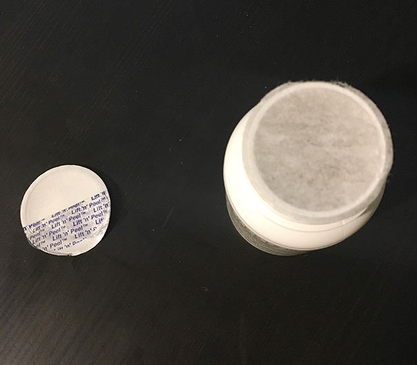 "Lift 'N' Peel" Bottles