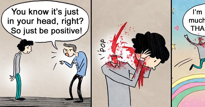 I Explain What My Depression And Anxiety Feels Like Through These Comics