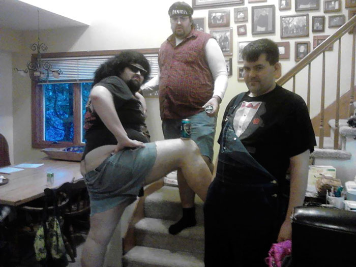 My Sister Hid The Fact That She Had A Boyfriend From My Brothers And I For 4 Months. Tonight Was The First Time We Got To Meet Him, So We Decided To Dress Up For The Occasion