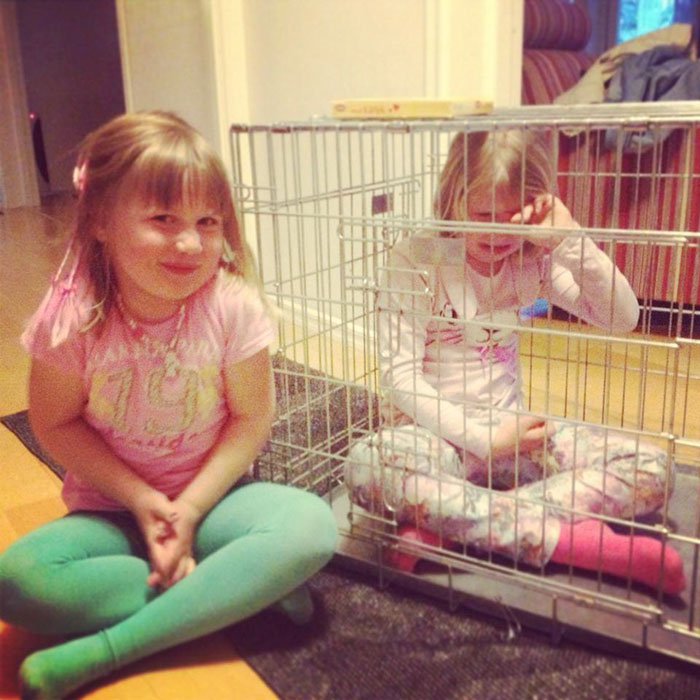 The Love Between Two Sisters Can Be Touching. I Turn Around For Two Seconds