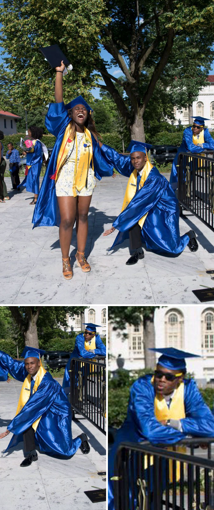 Someone Please Explain To Me Why My Brother Who Graduated In 2015, Came To My Graduation Dressed Like This