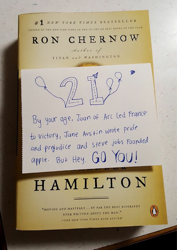 My Friend Turned 21 Today, His Little Sister Wrote Him A Custom Card