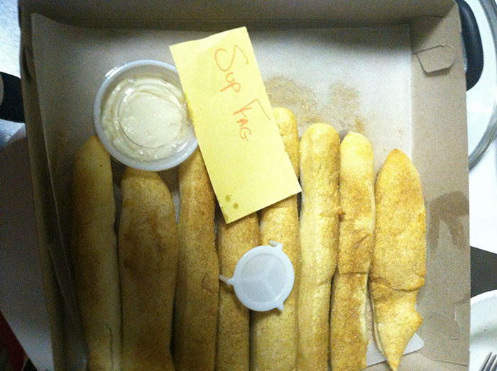 When You Order From The Pizza Place Your Brother Works At